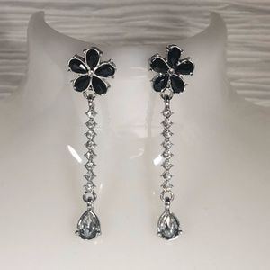 COPY - Charming Charlie Flower Rhinestone Dangle …